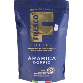 Кофе растворимый «Fresco» Arabica doppio, с добавлением молотого, 190 г