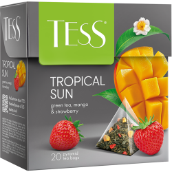 Чай зе­ле­ный «Tess» Tropical Sun, 20х1.8 г  