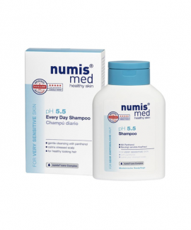 Numis med Шампунь для волос pH 5,5 для ежедневного применения для чувствительной кожи головы с пантенолом, 200 мл, Арт. 40213040