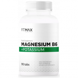 Магний + Калий FitMax Magnesium B6 + Potassium, 90 таблеток