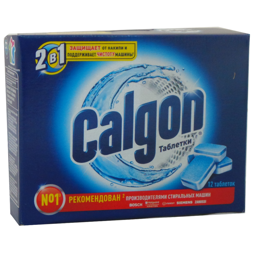 Средство «Calgon» для смягчения воды, 12 таблеток