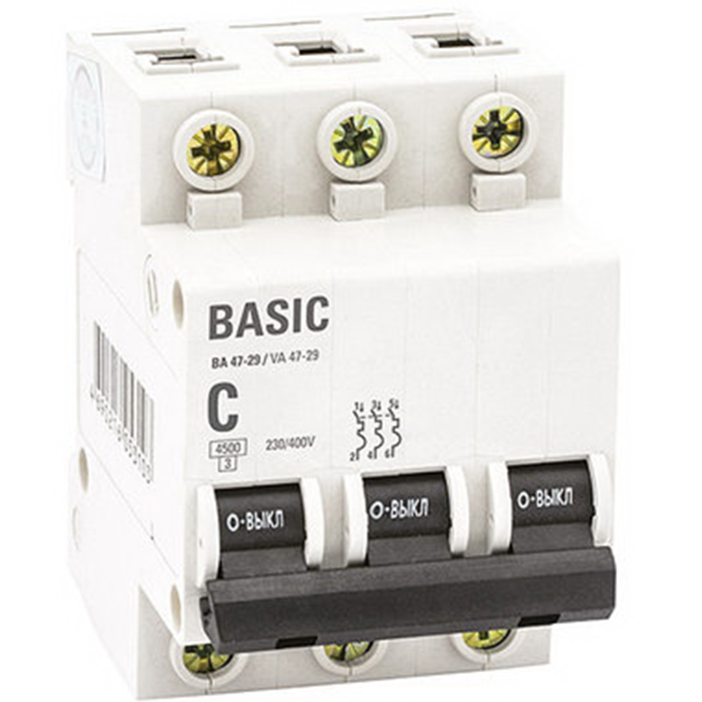 Автоматический выключатель «EKF» Basic, MCB4729-3-40C