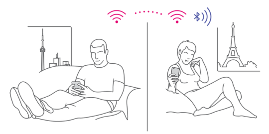 Смарт-вибратор для пар We-Vibe Sync Lite розовый