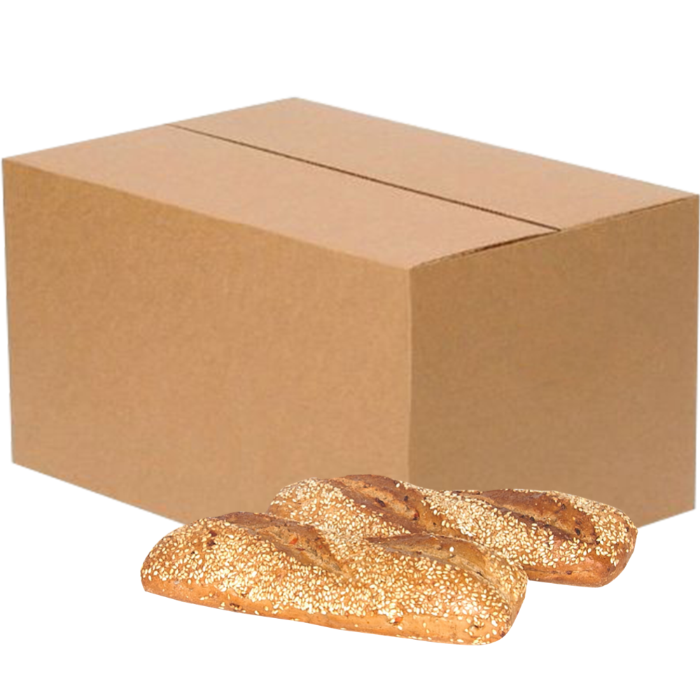 УП.Багет «Шале Фитнес» полуфабрикат для допекания хлебобулочный из пшеничной муки замороженный, 15х200 г #0