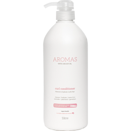 Кондиционер для волос «Aromas» Curl, с аргановым маслом, 1 л