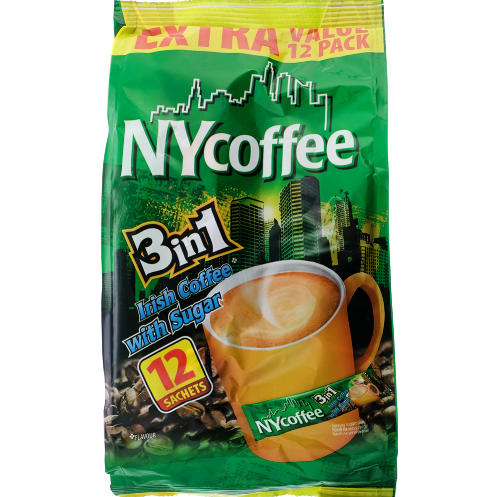 Уп. Кофейный напиток порционный «Mycoffee» 3 в 1, по-ирландски, 12х17 г