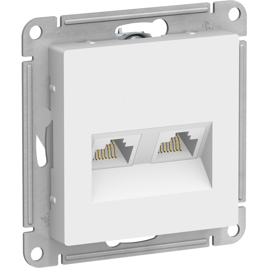 Розетка компьютерная «Schneider Electric» AtlasDesign, ATN000185