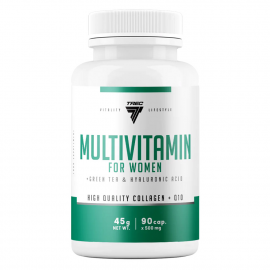 Ком­плекс ви­та­ми­нов и ми­не­ра­лов для женщин Trec Nutrition Multivitamin for Women 90 капсул