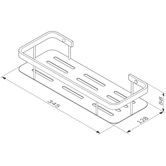 Полка для ванной «AM.PM» Sense L, A7453100