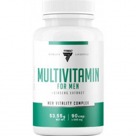 Ком­плекс ви­та­ми­нов и ми­не­ра­лов для мужчин Trec Nutrition Multivitamin for Men 90 капсул