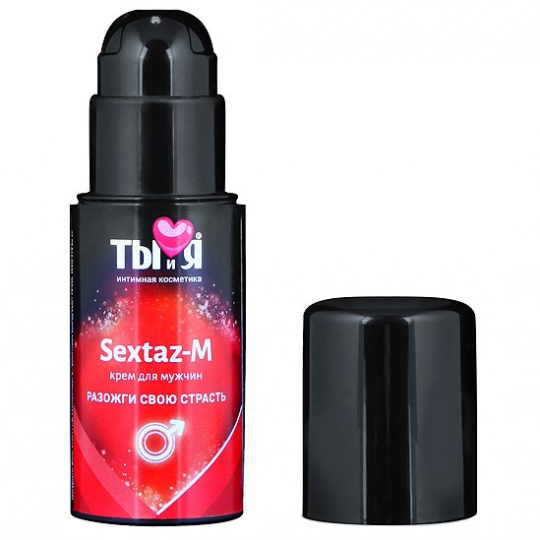 Крем для мужчин Sextaz-M с разогревающим эффектом 20 гр