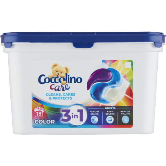 Капсулы для стирки «Coccolino» Black&Dark, 18 шт