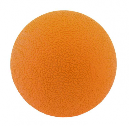Мяч массажный для восстановления мышц 6 см оранжевый SIPL