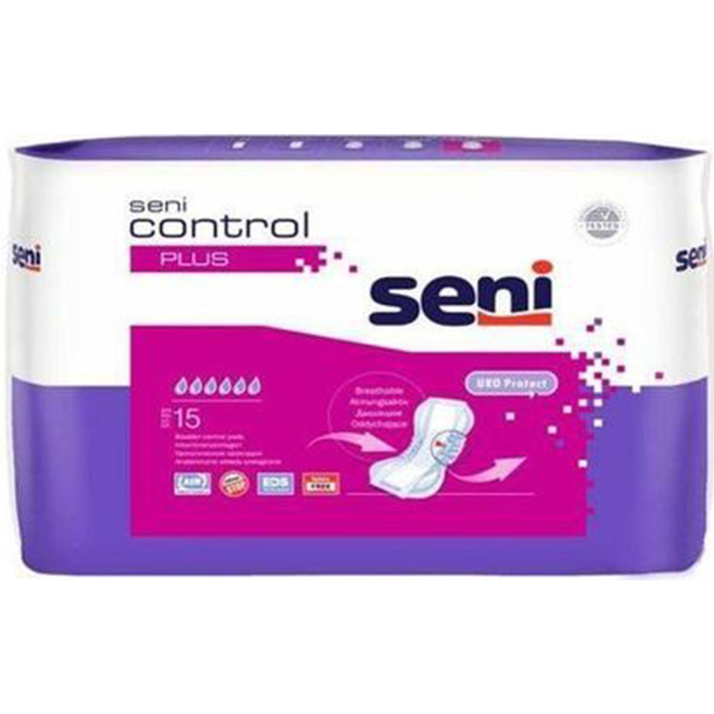 Прокладки урологические «Seni» Control, Plus, 15 шт
