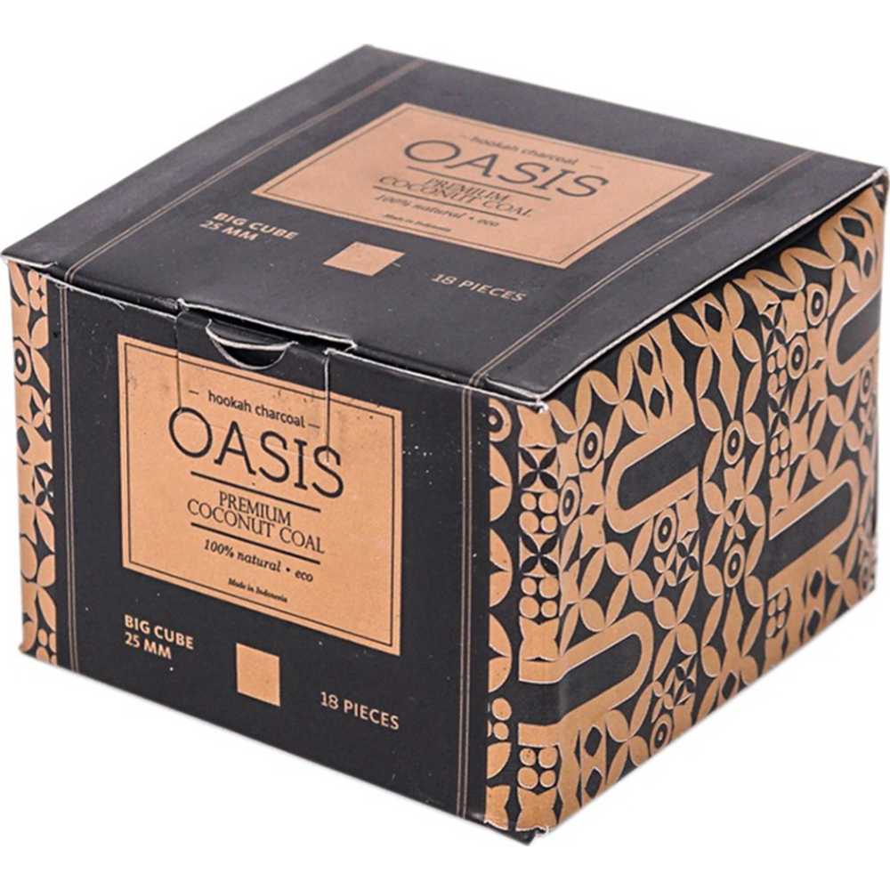 Кокосовый уголь «Oasis» Premium Coal Kaloud Edition, AHR01657