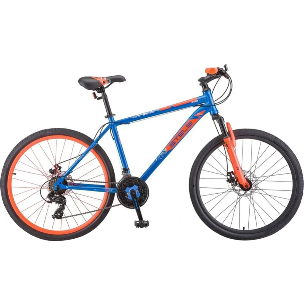Велосипед «Stels» Navigator 500 MD F020, LU088907, синий/красный