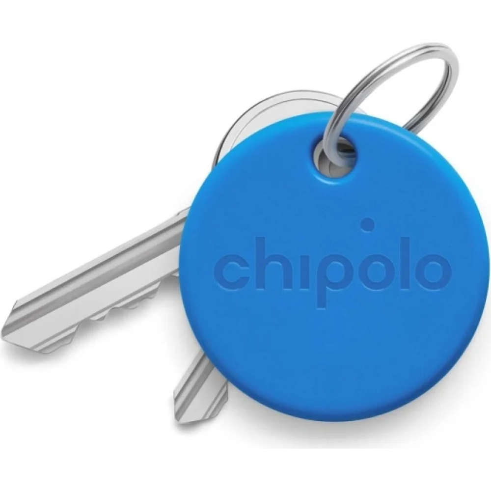 Умный брелок «Chipolo» One, CH-C19M-BE-R, со сменной батарейкой, синий