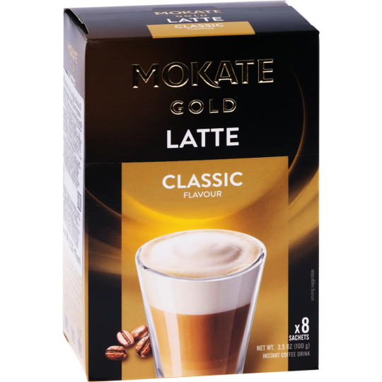 Напиток кофейный «Mokate Gold» Latte Classic, 8 х 12.5 г