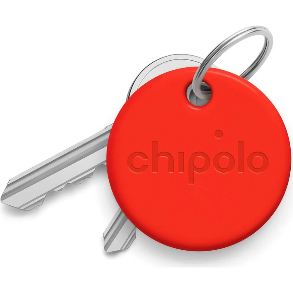 Умный брелок «Chipolo» One, CH-C19M-RD-R, со сменной батарейкой, красный