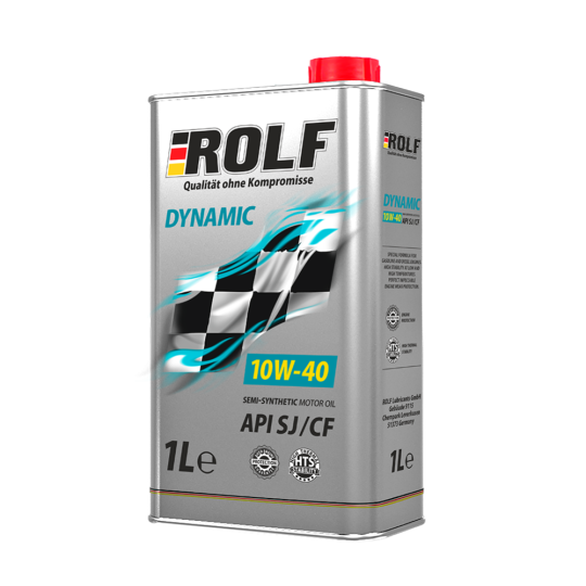 Масло моторное «Rolf» Dynamic SAE, 10w40, 1 л