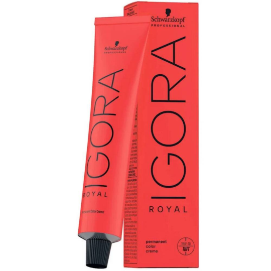 Крем-краска стойкая профессиональная для окрашивания волос Schwarzkopf Professional IGORA ROYAL 5.88 Светлый Коричневый Красный Экстра 60 мл