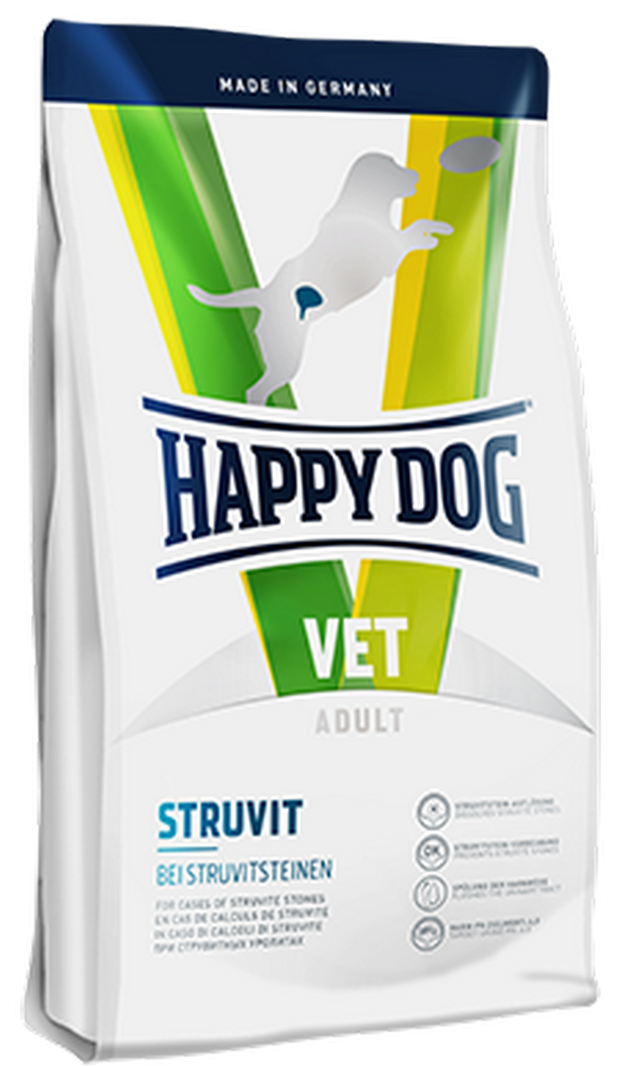 Ветеринарный сухой корм для собак Happy Dog VET Diet Struvit, 1 кг