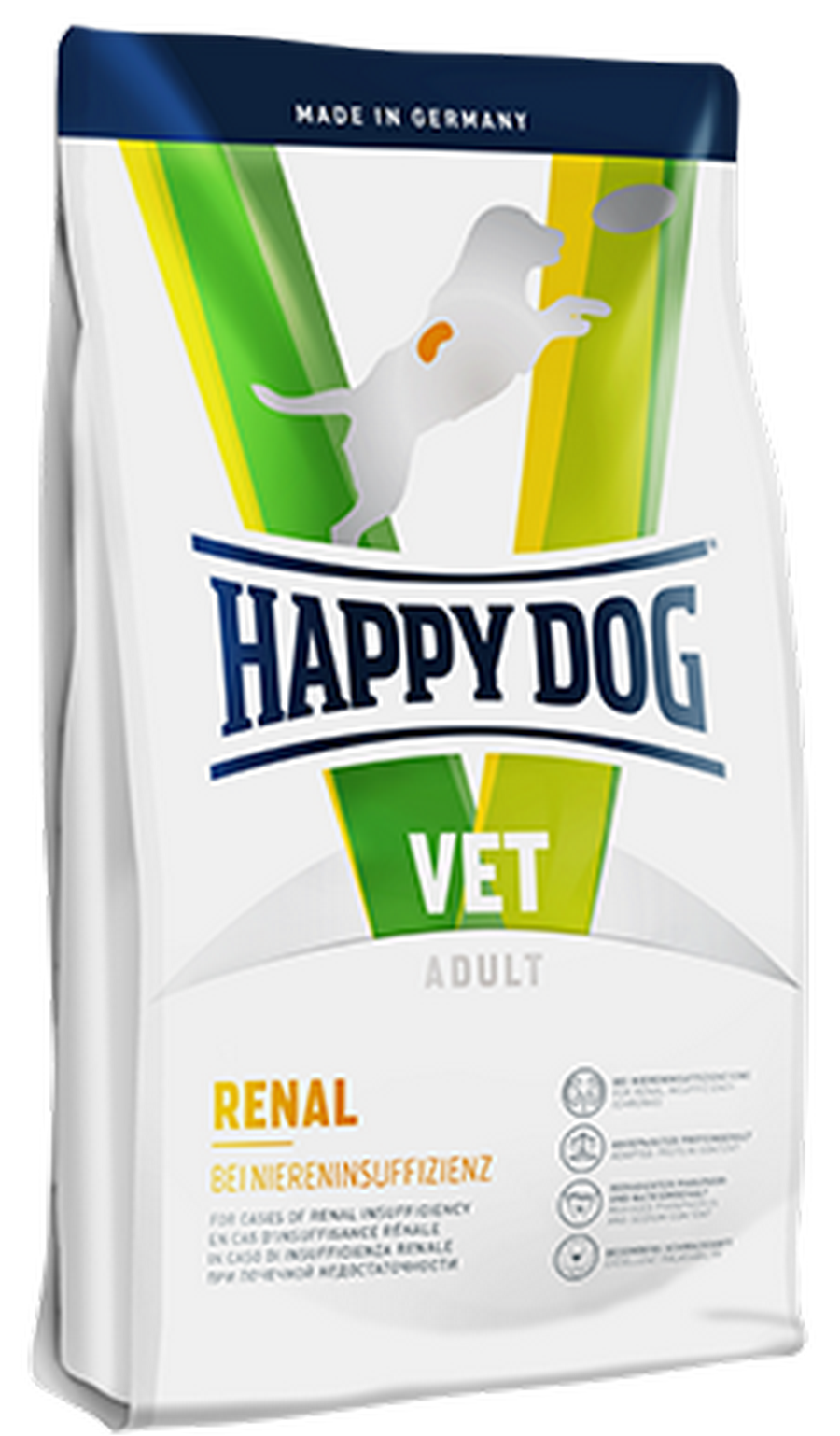 Ветеринарный сухой корм для собак Happy Dog VET Diet Renal, 1 кг