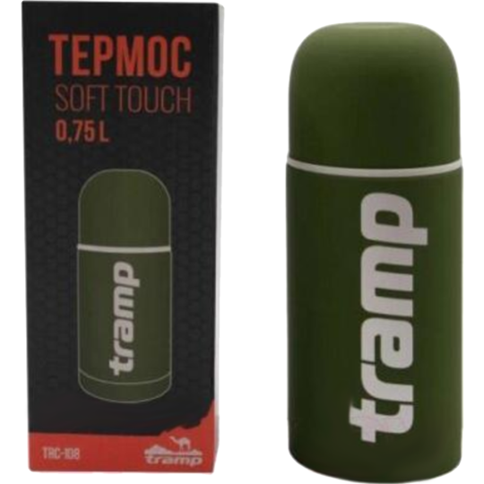 Термос «Tramp» Soft Touch, хаки, TRC-109х, 1 л