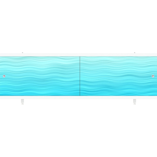 Экран для ванны «Метакам» Универсал Кварт, 1.68, аква