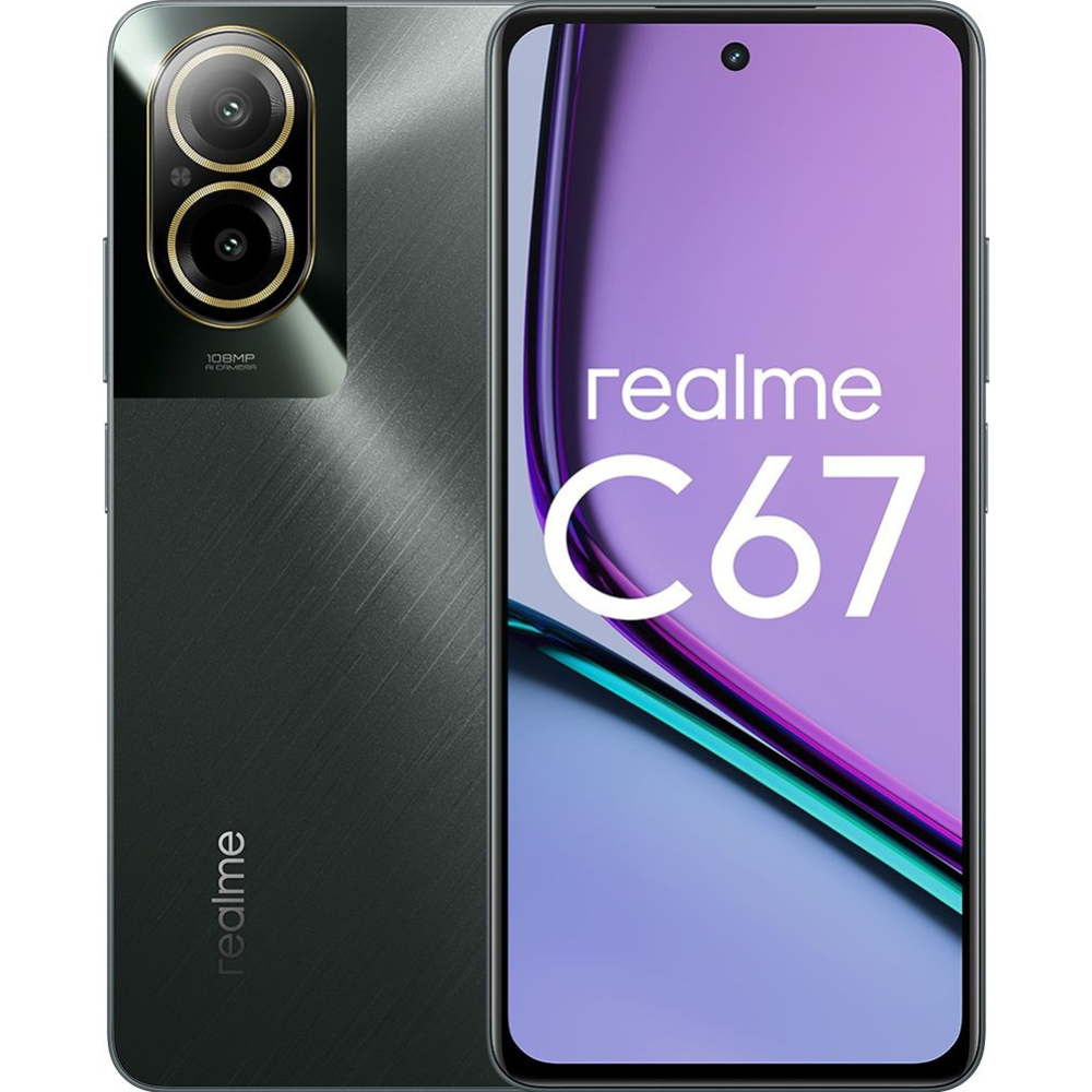 Смартфон «Realme» C67 6/128GB, black