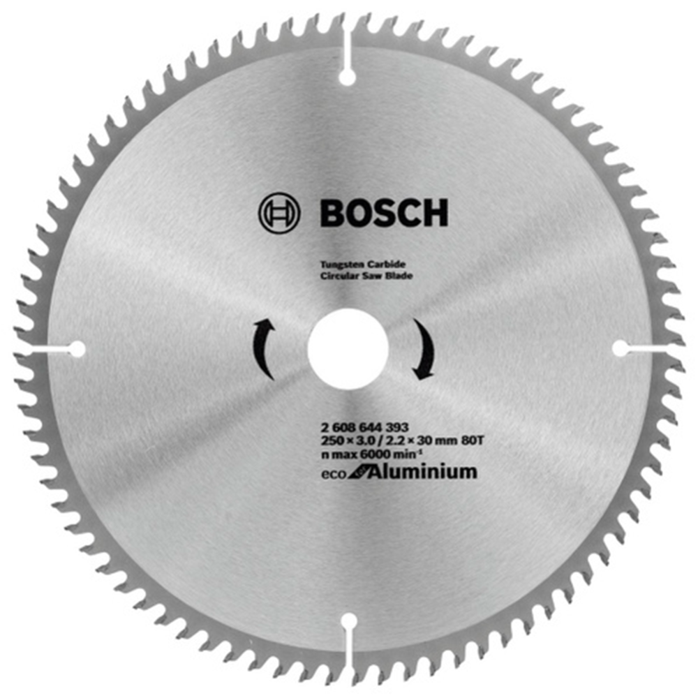 Диск пильный «Bosch» Eco Aluminium, 2608644393, 250х30 мм