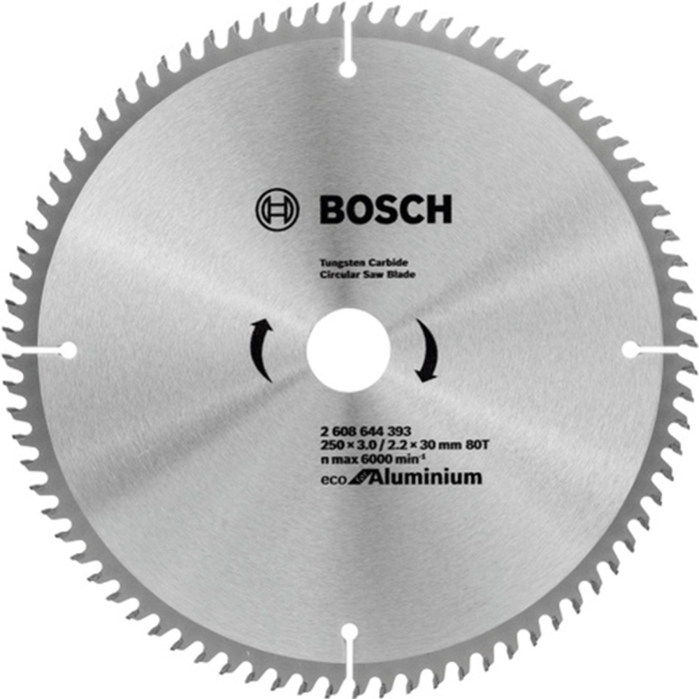 Диск пильный «Bosch» Eco Aluminium, 2608644395, 254х30 мм