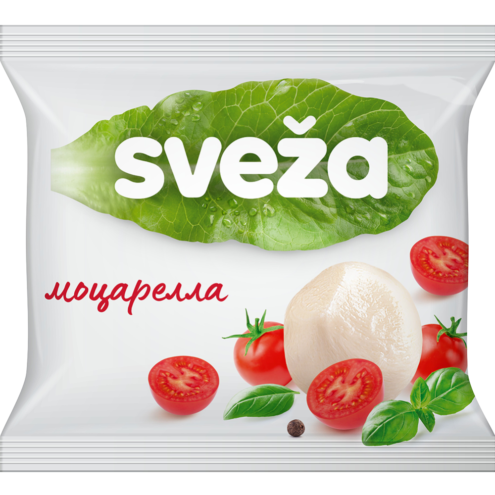 Сыр мягкий «SVEZA» Моцарелла, 45%, 250 г #0