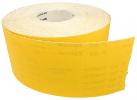 Бумага наждачная GermaFlex Yellow рулон 50 м на бум.осн., шир.115 мм Р40 YEL 14983