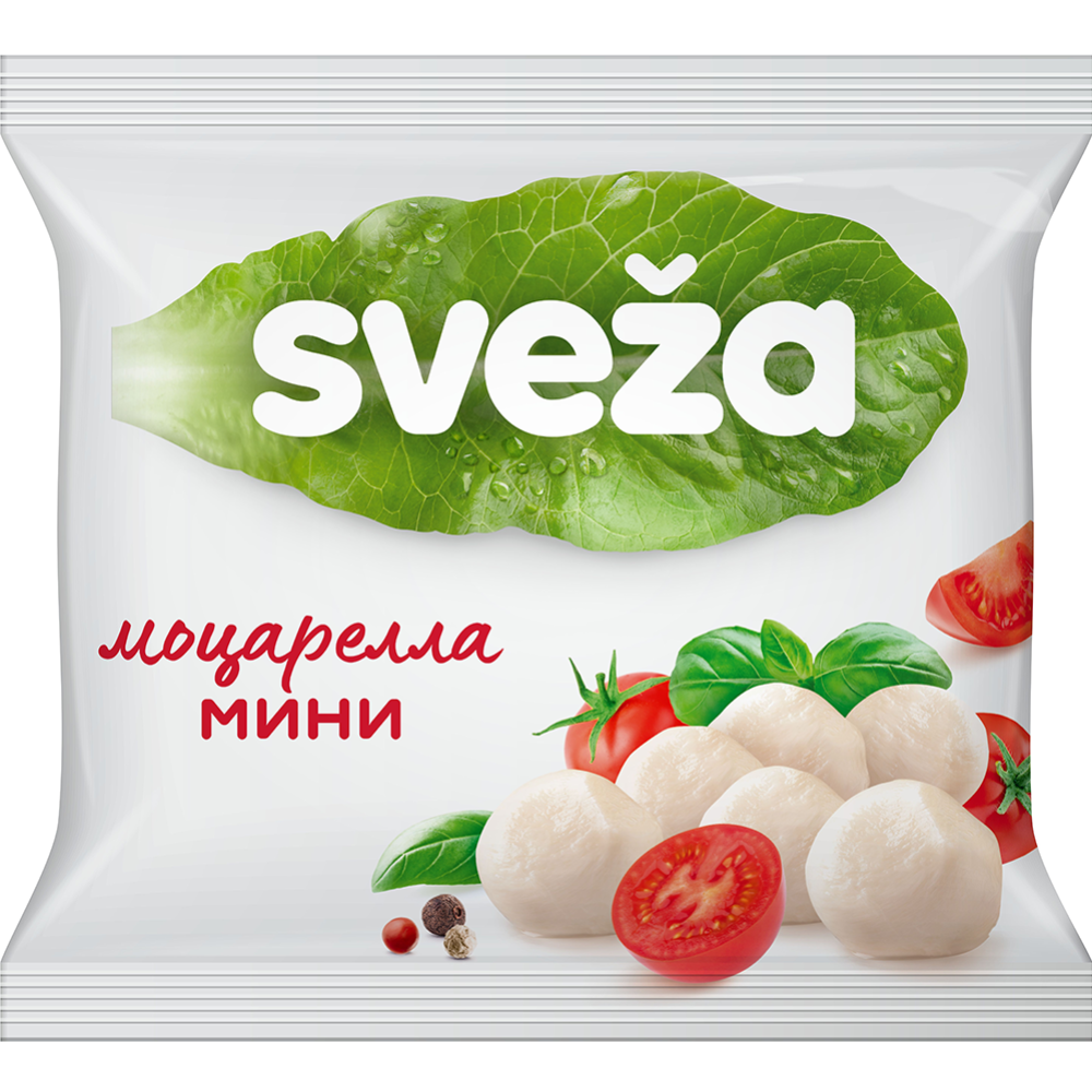 Сыр мягкий «SVEZA» Моцарелла мини, 45%, 250 г #0