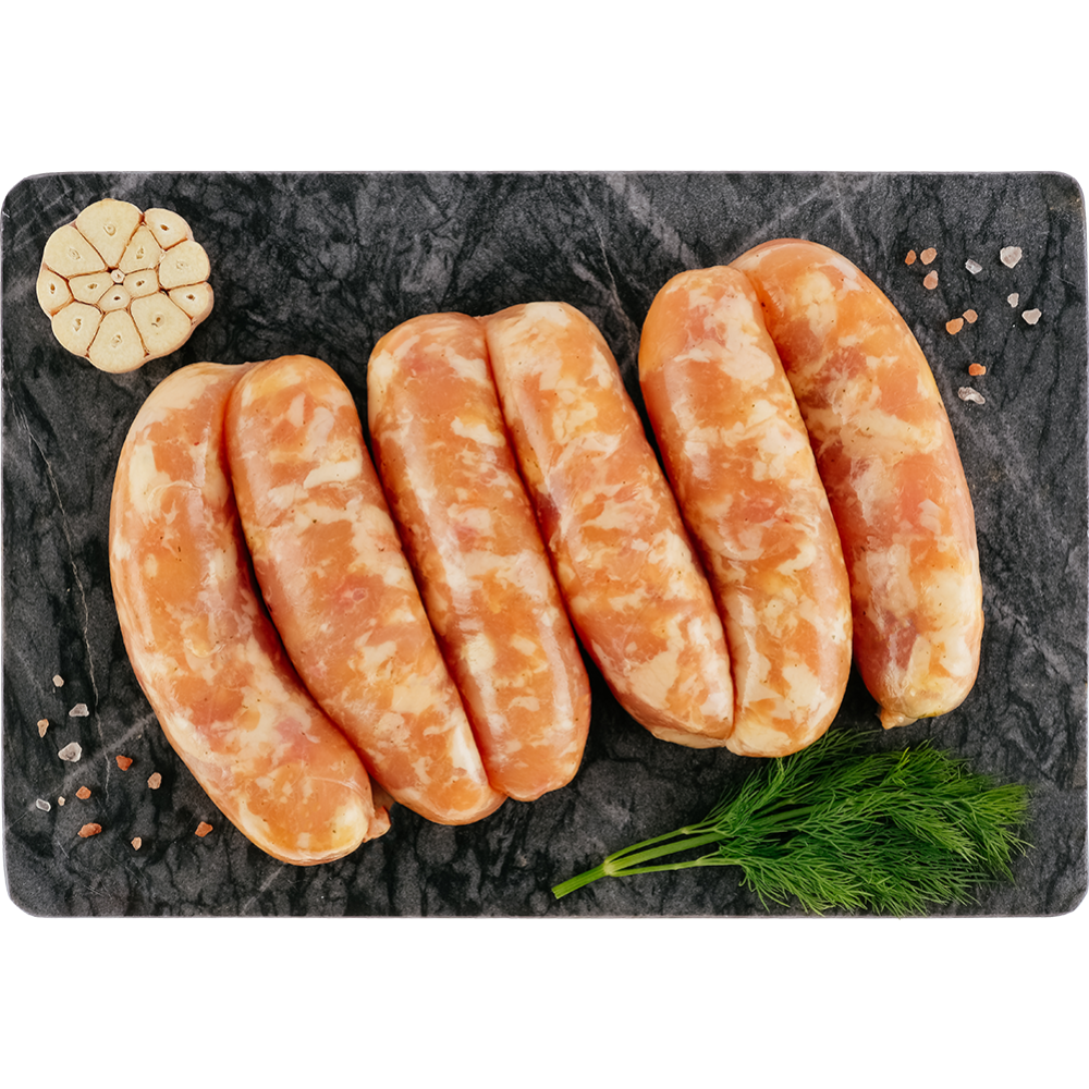 Колбаски из мяса птицы «Озерецкие» охлажденные, 1 кг #0