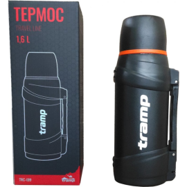 Термос «Tramp» Travel Line, черный, TRC-139ч, 1.6 л