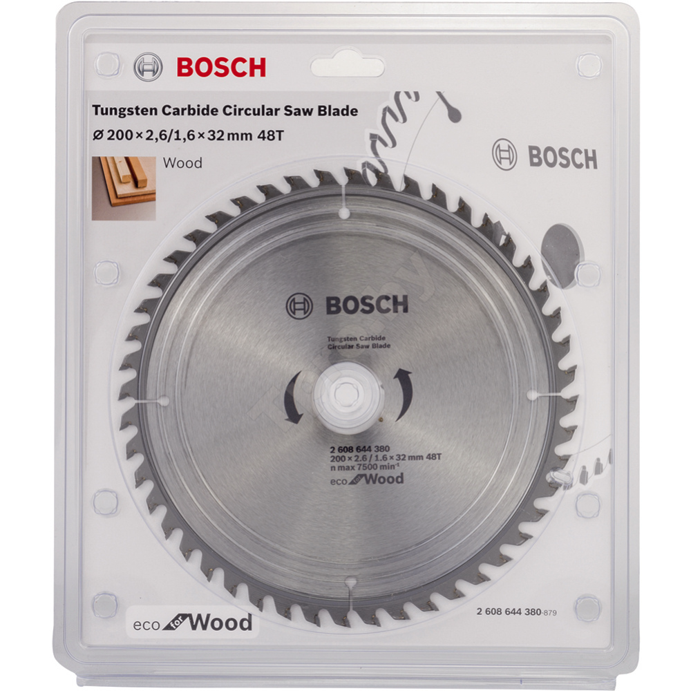 Диск пильный «Bosch» Eco Wood, 2608644380, 200х32 мм