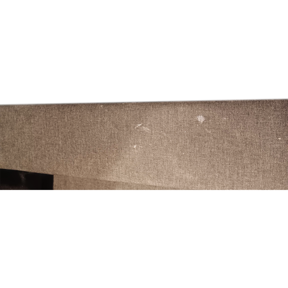 Диван угловой «Woodcraft» Фишер 2, коричневая рогожка, уцененный