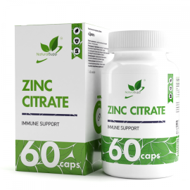 Цинк цитрат NaturalSupp Zinc Citrate, 60 капс