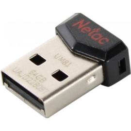 USB-накопитель «Netac» UM81 Ultra compact, NT03UM81N-064G-20BK, 64 Gb