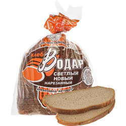 Хлеб «Во­дар» свет­лый, на­ре­зан­ный, новый, 430 г