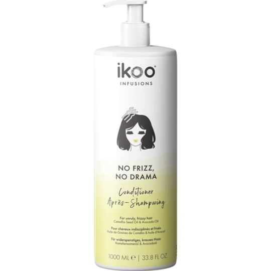 Кондиционер для волос «Ikoo» Infusions, No Frizz, No Drama, 1 л