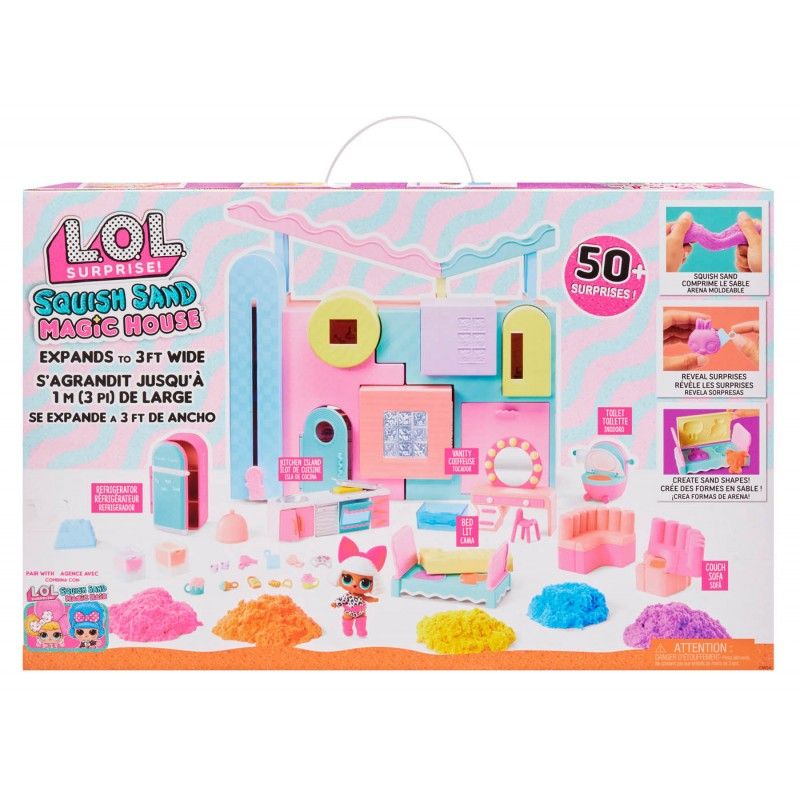 LOL Squish Sand Magic House with Tot - игровой набор Дом