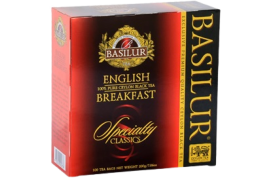 Чай BASILUR 100пак по 2 г Английский завтрак(Speciality Classics English Breakfast) , Шри-Ланка