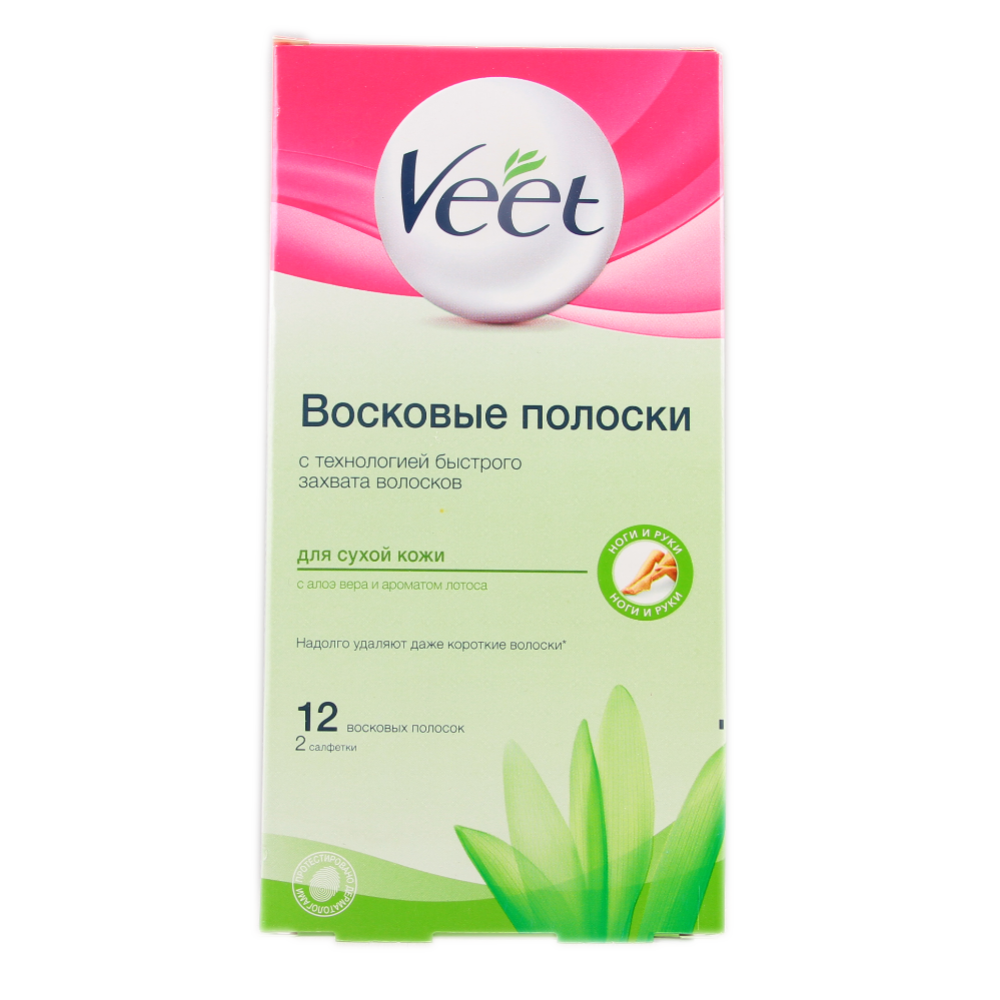 Полоски «Veet» для сухой кожи