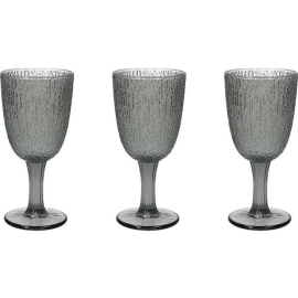 Набор бокалов «Tognana» Glass, Grigio, N3585J80GRI, серый, 250 мл, 3 шт