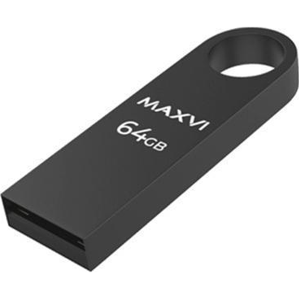 USB накопитель «Maxvi» FD64GBUSB20C10MK, metallic silver