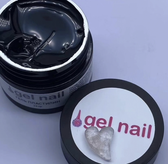 Гель-пластелин прозрачный GelNail 15 грамм