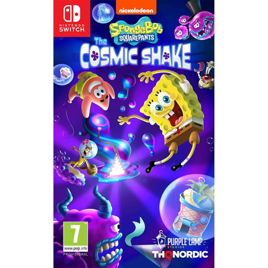 Игра для консоли SpongeBob SquarePants: The Cosmic Shake [Switch]